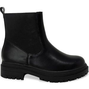 Women’s Chunky Chelsea Combat Ankle Booties